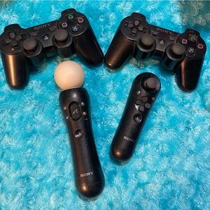 Wireless PlayStation 3 controllers